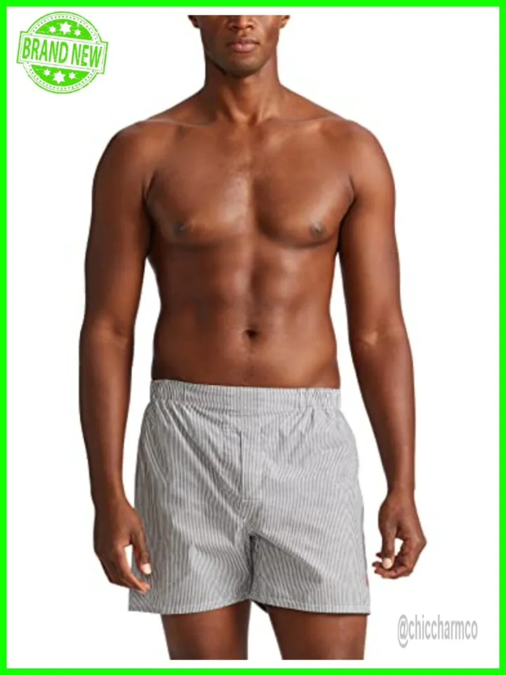 3-Pack Classic Fit Cotton Woven Boxer Shorts Men's Underwear
